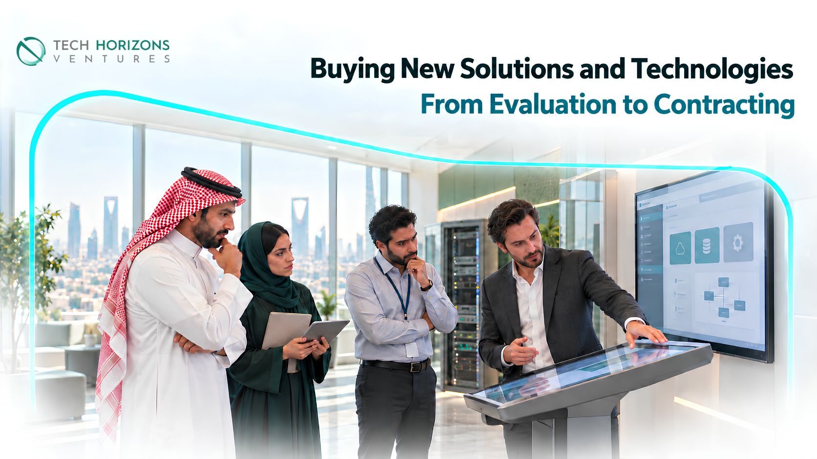 How Do Large Companies in Saudi Arabia Buy New Solutions and Technologies?